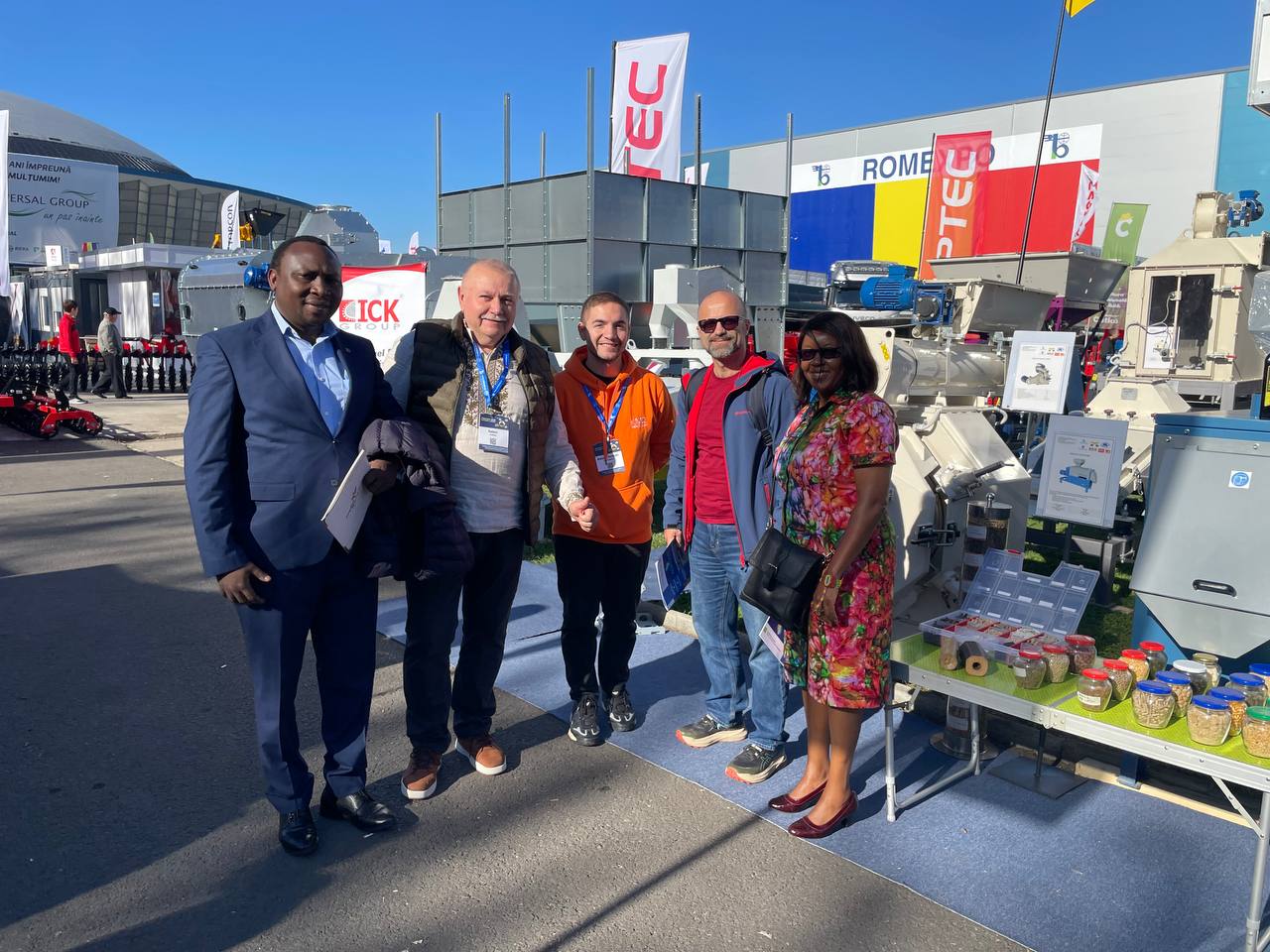 KMZ Industries Showcased Its Grain Handling Technologies at the International Indagra 2025 Exhibition in Romania